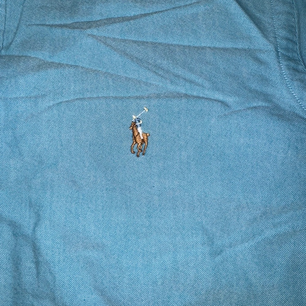 RL polo button down. - Picture 3 of 5